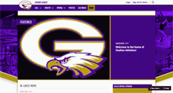 Desktop Screenshot of gosheneagles.com